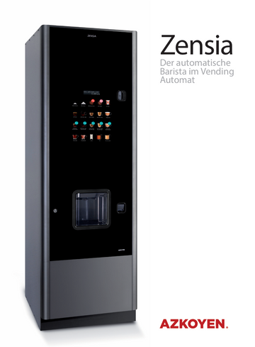 Azkoyen Zensia Espresso 7